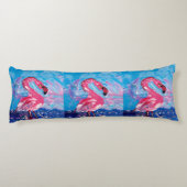 Flamingo Seitenschläferkissen (Rückseite)