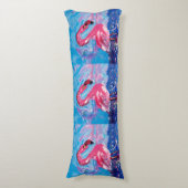 Flamingo Seitenschläferkissen (Vorderseite Vertikal)