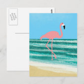 Flamingo Serie 2 Postkarte (Vorne/Hinten)