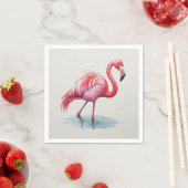 Flamingo Serviette (Beispiel)