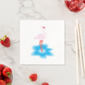 Flamingo Serviette (Beispiel)