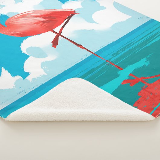 Flamingo Sherpadecke (3/4)