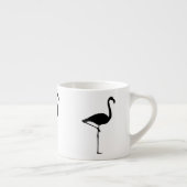 Flamingo-Silhouette Espressotasse (Rechts)