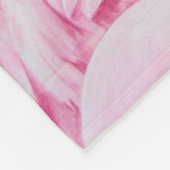 FLAMINGO SIND ÜBERALL FLEECEDECKE (Ecke)