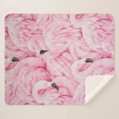 FLAMINGO SIND ÜBERALL SHERPADECKE (Vorderseite (Horizontal))