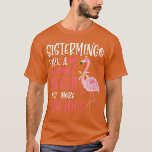 Flamingo Sistermingo wie ein normaler Geschenkspas T-Shirt