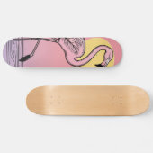 Flamingo Skateboard (Horizontal)