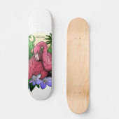 Flamingo Skateboard (Vorderseite)