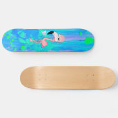 Flamingo Skateboard (Horizontal)