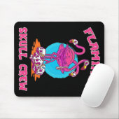 Flamingo Skull Crew Halloween | Flamingo Lovers Mousepad (Mit Mouse)