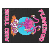 Flamingo Skull Crew Halloween | Flamingo Lovers Tischdecke (Vorderseite (Horizontal))