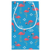 Flamingo Small Gift Bag Kleine Geschenktüte (Rückseite)