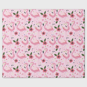 Flamingo Sommerkollektion One Design 9 Geschenkpapier