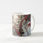 Flamingo Sonnen-Glanz Kaffeetasse (VorderseiteRechts)