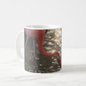 Flamingo Sonnen-Glanz Kaffeetasse (Vorderseite Links)