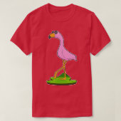 Flamingo-Sonnenbrille 1 T-Shirt (Design vorne)