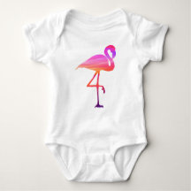 Flamingo-Sonnenuntergang-Bodysuit