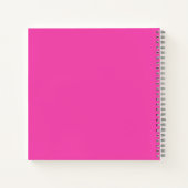Flamingo Sonnenuntergang Notebook! Notizblock (Rückseite)