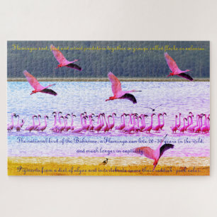 Flamingo-Spaß 20"x30" - 1.014 Teile Puzzle