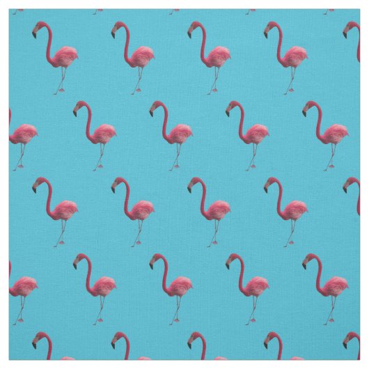 Flamingo-Spaß Stoff (Muster)
