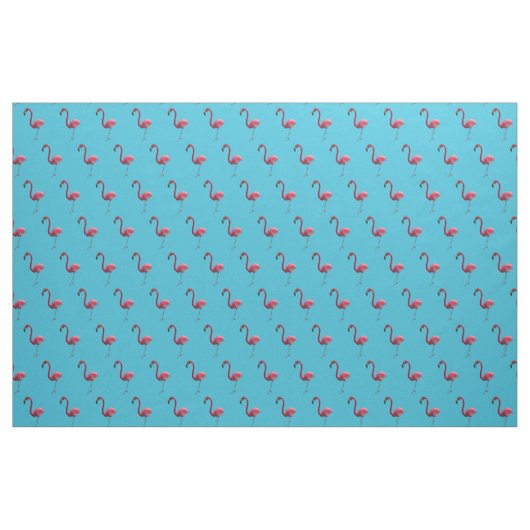 Flamingo-Spaß Stoff (Fat Quarter (45,7 x 55,9 cm))