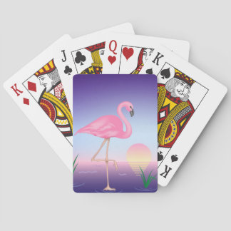 Flamingo-Spielkarten Spielkarten