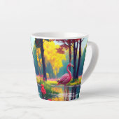 Flamingo Stehend im See-365476 Milchtasse (Rechte Ecke)