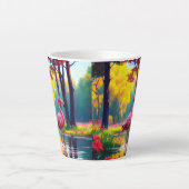 Flamingo Stehend im See-365476 Milchtasse (Vorderseite)