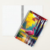 Flamingo Stehend im See-365476 Notizblock (Innen)
