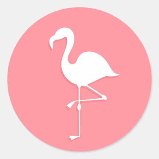 Flamingo Sticker (Vorderseite)