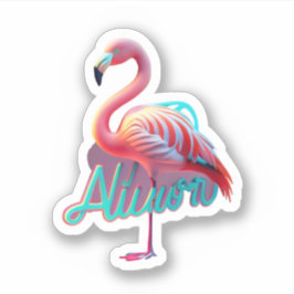 Flamingo-Sticker für jeden Anlass Aufkleber