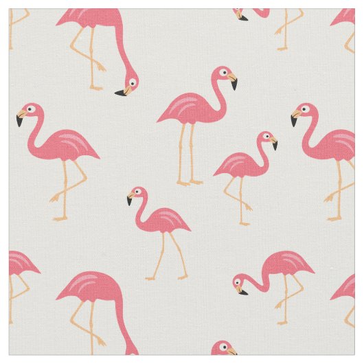 Flamingo Stoff (Nahaufnahme)