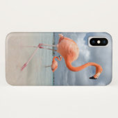 Flamingo-Strand Aruba Case-Mate iPhone Hülle (Rückseite (Horizontal))