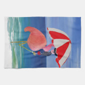 Flamingo-Strand Cocktail-Handtuch Handtuch (Horizontal)