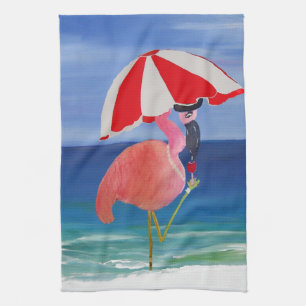 Flamingo-Strand Cocktail-Handtuch Handtuch