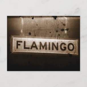 Flamingo Street Las Vegas Postcard Postkarte