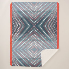 Flamingo Style Decke Groß Sherpadecke