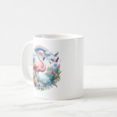 Flamingo Sublimierung-95150 Kaffeetasse (Vorderseite Links)