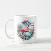 Flamingo Sublimierung-95150 Kaffeetasse (Links)