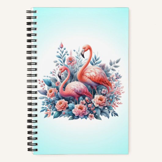 Flamingo Sublimierung-95158 Notizblock (Vorderseite)