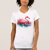 Flamingo Sublimierung-95158 T-Shirt (Vorderseite)