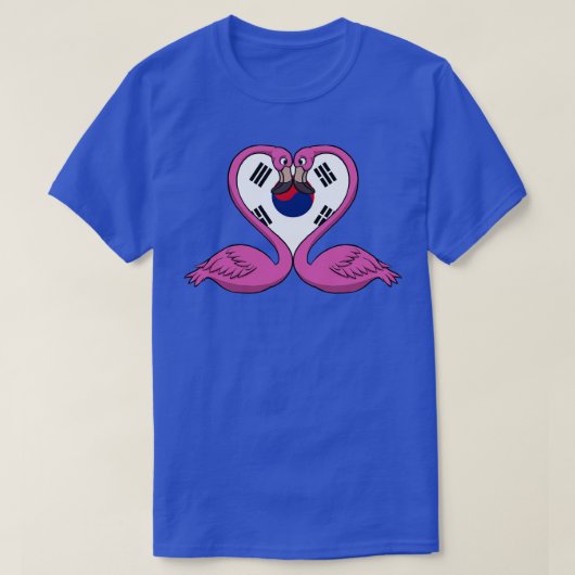 Flamingo Südkorea T-Shirt (Design vorne)