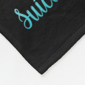 Flamingo Suicide Prevention Awareness Fleecedecke (Ecke)