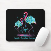 Flamingo Suicide Prevention Awareness Mousepad (Mit Mouse)