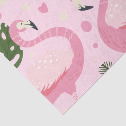 Flamingo Summer Collection 1 Design 10 Seidenpapier (Ausschnitt)