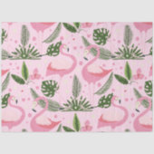 Flamingo Summer Collection 1 Design 10 Seidenpapier (Vorderseite)