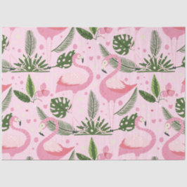 Flamingo Summer Collection 1 Design 10 Seidenpapier