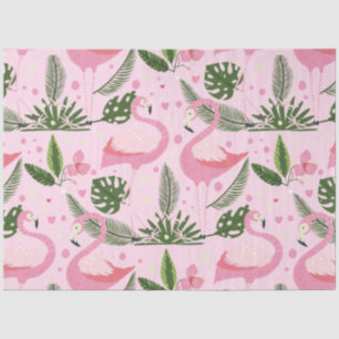 Flamingo Summer Collection 1 Design 10 Seidenpapier