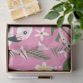 Flamingo Summer Collection 1 Design 1 Seidenpapier (Geschenk)