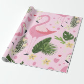 Flamingo Summer Collection 1 Design 8 Geschenkpapier (Ungerollt)